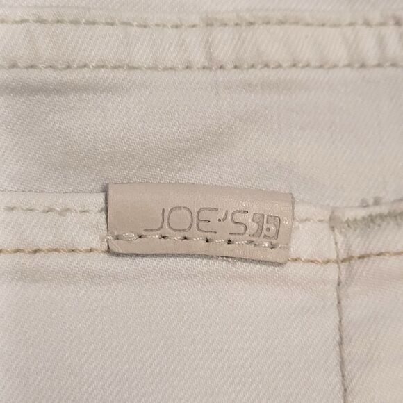 Joe’s Jeans Women’s Easy High Water Pennie White Sz 29 ( act 33X29) Straight Leg - Picture 8 of 8